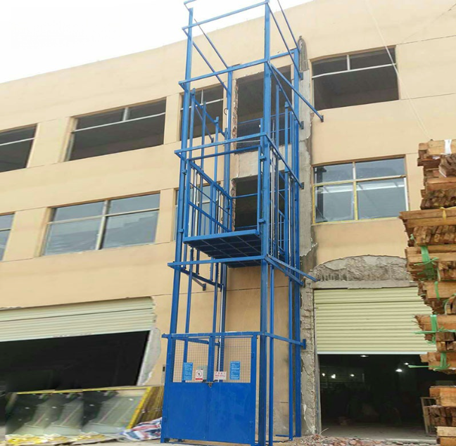 山东建材厂室外物料提升